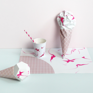 Moon Picnic-Ice Cream Party Cups on Design Life Kids