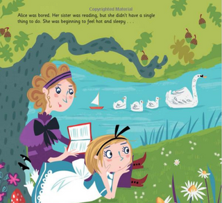 BABYLIT-Alice in Wonderland Picture Book on Design Life Kids