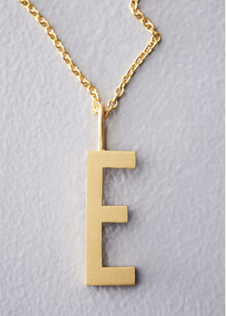 DESIGN LETTERS-Archetype Letter Necklace & Charms on Design Life Kids