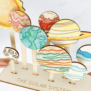 Solar System Craft Kit Cotton Twist on Design Life Kids