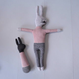 Sophie Home-Pink Rabbit Rattle on Design Life Kids