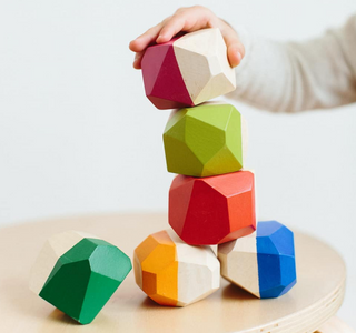 Water and Lightning Company-Sticks and Stones Blocks on Design Life Kids