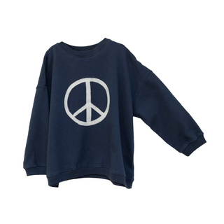 Made In Summer Peace Oversized Sweatshirt on DLK