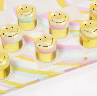 Smiley Lucite Checkers on DLK