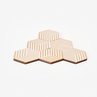 AREAWARE-Optic Table Tile Coasters on Design Life Kids