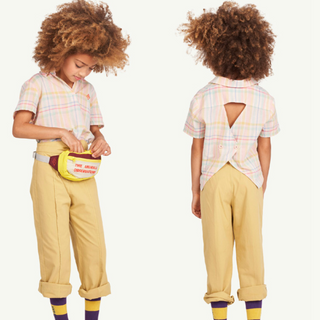 The Animals Observatory-Brown The Animals Porcupine Pants on Design Life Kids