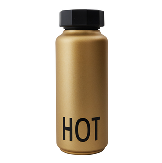 DESIGN LETTERS-Gold Thermo Bottle on Design Life Kids