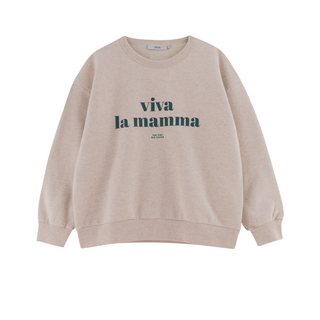 Womens The Tiny Big Sister Viva La Mama Sweatshirt by Tinycottons on DLK
