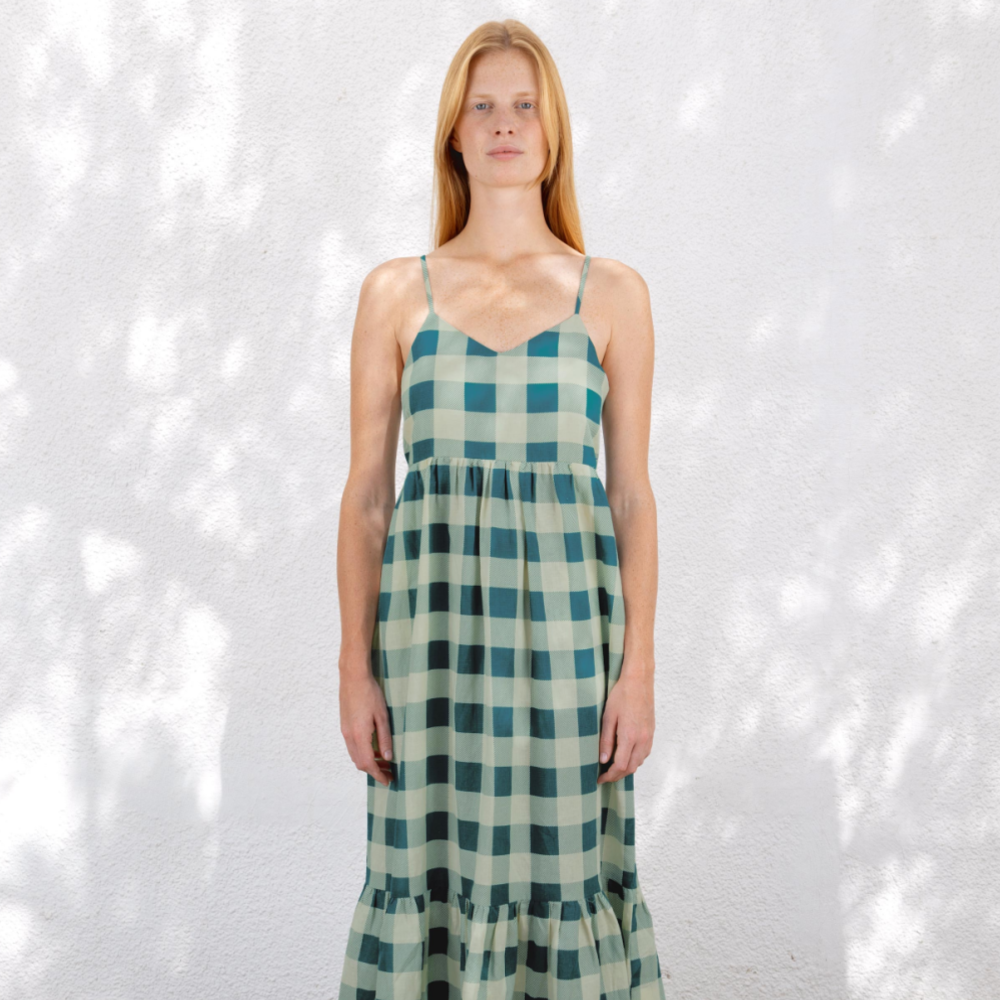 andmary アンドマリー Becky check mini dress ANDMARY】Becky check andmary アンドマリー Becky check mini dress ANDMARY】Becky check