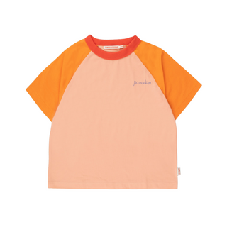 Tinycottons Paradiso Color Block Tee on DLK. 
