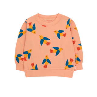 Tinycottons Birds Waffle Sweatshirt on DLK.