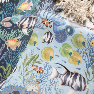 Treasure Reef Wallpaper Collection Fleur Harris on Design Life Kids