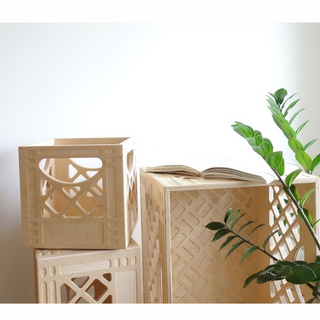 Waam-Wooden Milk Crate on Design Life Kids