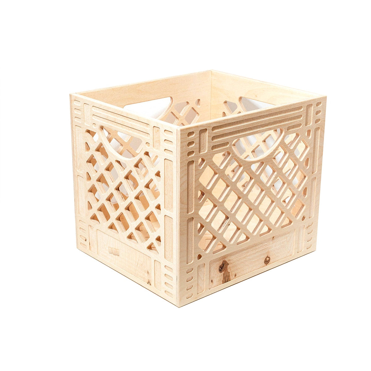 Milk Crate Wooden Bicycle Basket Bicycle Basket Wooden Rear Bike