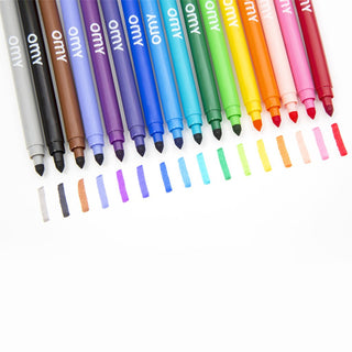 OMY-Ultra Washable Markers on Design Life Kids