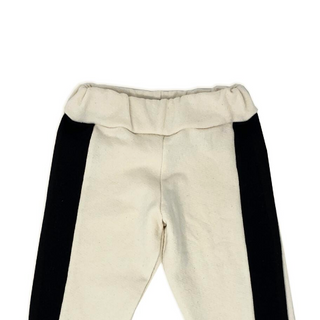 Black and White Striped Joggers on Design Life Kids