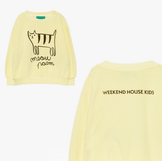 Weekend House Kids Cat Sweatshirt on Design Life Kids 