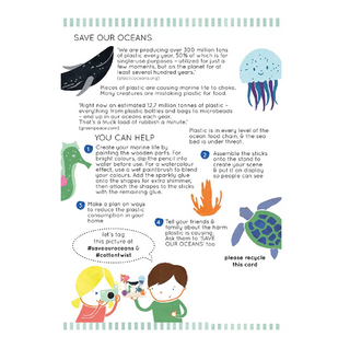 Cotton Twist-Save Our Oceans Craft Kit on Design Life Kids