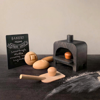 Wooden Toy Bread  Baking Set on Design Life Kids