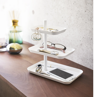 Yamazaki-Tower Tier Accessory Tray on Design Life Kids