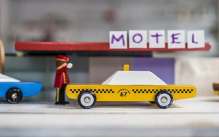 CANDYLAB-Yellow Taxi Cab on Design Life Kids