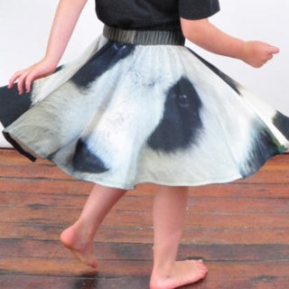 POPUPSHOP-Panda Print Skirt on Design Life Kids