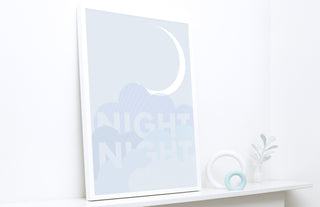FRIDAY & TODAY-Night Night Print on Design Life Kids