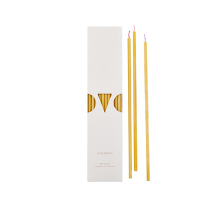 Ovo Things-Slim Candles with Colored Wicks on Design Life Kids