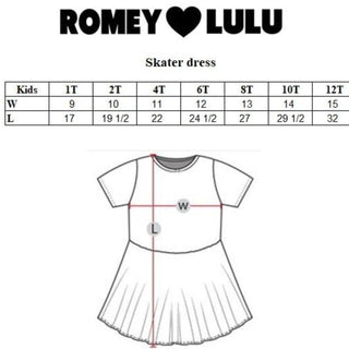 Romey Loves Lulu-Candy Hearts Skater Dress on Design Life Kids