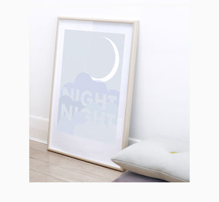FRIDAY & TODAY-Night Night Print on Design Life Kids