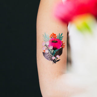TATTLY-May Bloom Tattoo on Design Life Kids